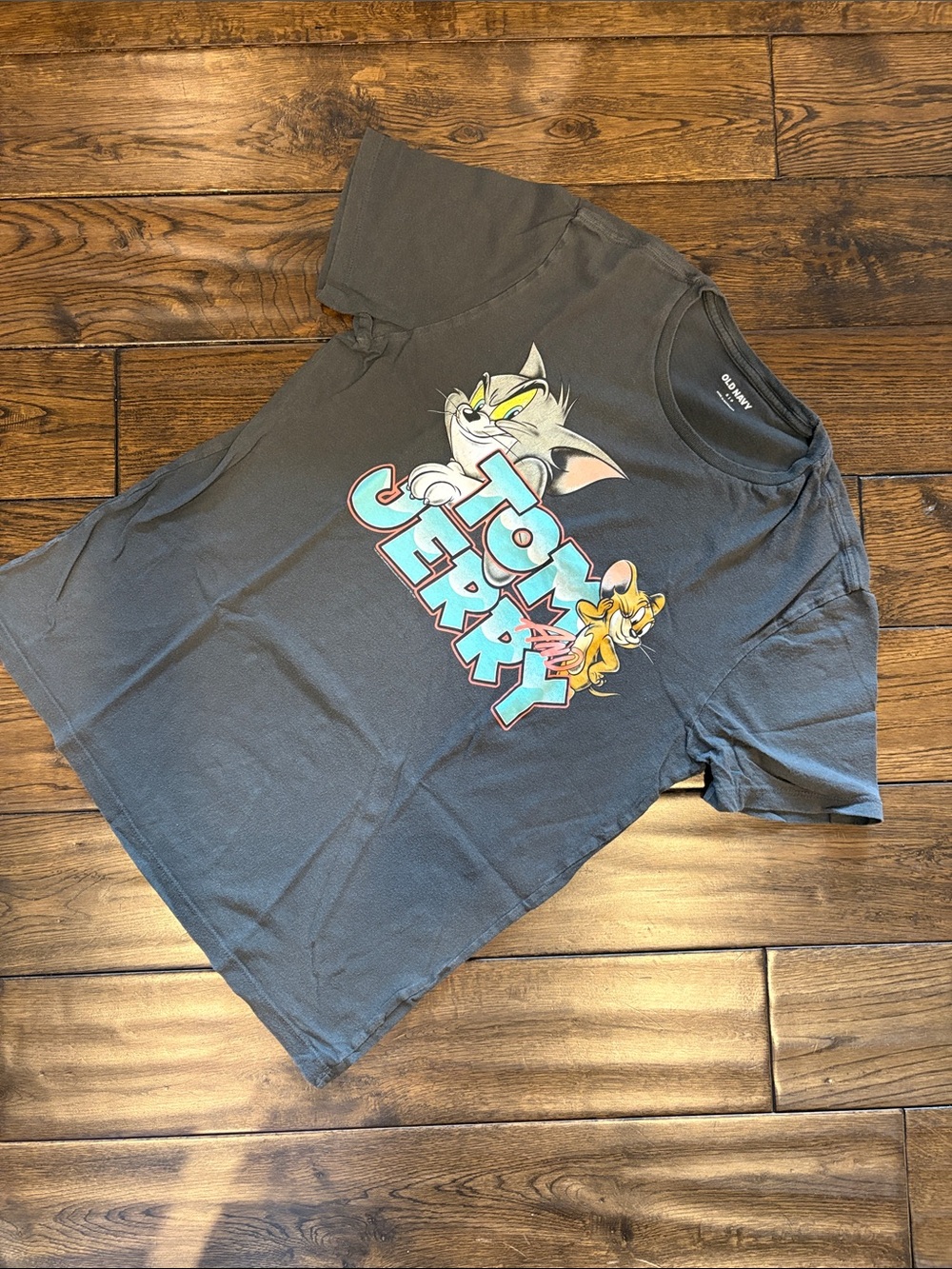 Old Navy Men’s Graphic Tee - Charcoal Gray